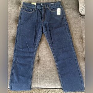 Men’s Nautica Dark Blue Straight Jeans, 34x30